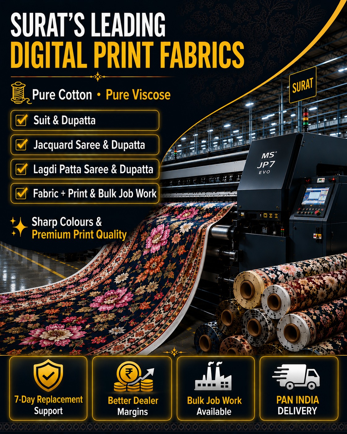 Nine Color Digital Printing Ad